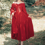 Coachella Music Festival Outfits Vintage Red Dress Travel Photography Dress