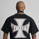 Askyurself T Shirt Casual Loose Men's and Women's Short-Sleeved T-shirt Black