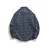 Men Denim Jackets Spring and Autumn Denim Jacket Male Loose Shirt Shirt Coat