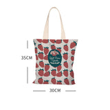 Strawberry Bags Class Bag Simple Autumn and Winter Cloth Bag