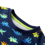 Children Long Sleeve Shirts Spring and Autumn Long Sleeve Sweater Boys' Long-Sleeve T-shirt Bottoming Shirt