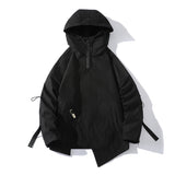 MEN'S Hoodie Turtleneck Irregular Design
