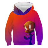 Children Hoodie Space Jam  Jordan Anime Personality Children's Sweater