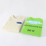 Children Long Sleeve Shirts Spring and Autumn Sweater Terry Bottoming Shirt