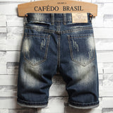 Men Jorts Summer Shorts Men's Ripped Width