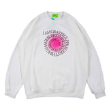 Man Fall Outfits Crew Neck Pullover Sweatshirt Men and Women BF Couple Casual Top