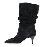 Python Boots Autumn and Winter Snake Pattern Knee High Snow Boots