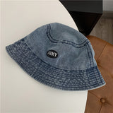 Women Bucket Hat Cowboy Fisherman Small Brim Sun Protection