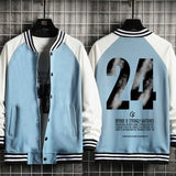 Men's Jackets Autumn Loose Baseball Uniform Coat Men's Sports