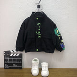 Toddler Boys Jackets Boys' Denim Jacket Spring and Autumn