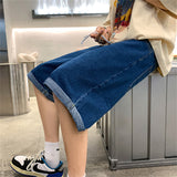 Men Denim Shorts Summer Denim Shorts Male Handsome Casual