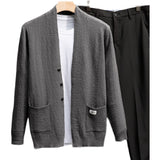 Men's Jackets Autumn Men's Knitted Jacket Loose