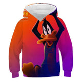 Children Hoodie Space Jam  Jordan Anime Personality Children's Sweater