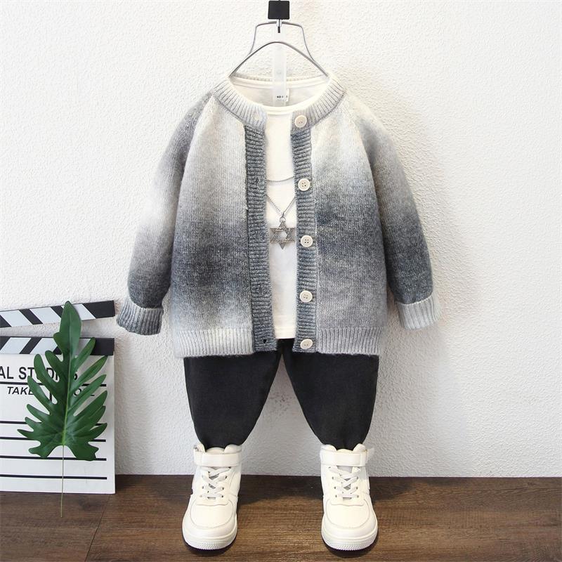 Toddler Boys Sweater Boys Autumn Clothing Cardigan Sweater Coat