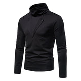 Men's Sweatshirt Men's Turtleneck T-shirt Slim Fit