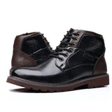 Western Shoes Men's British Vintage Martin Boots Fashion Casual Breathable