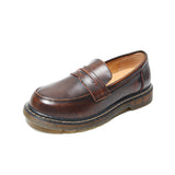 Mary Jane Shoes Women'S Flat Shoes Retro British Style Pumps