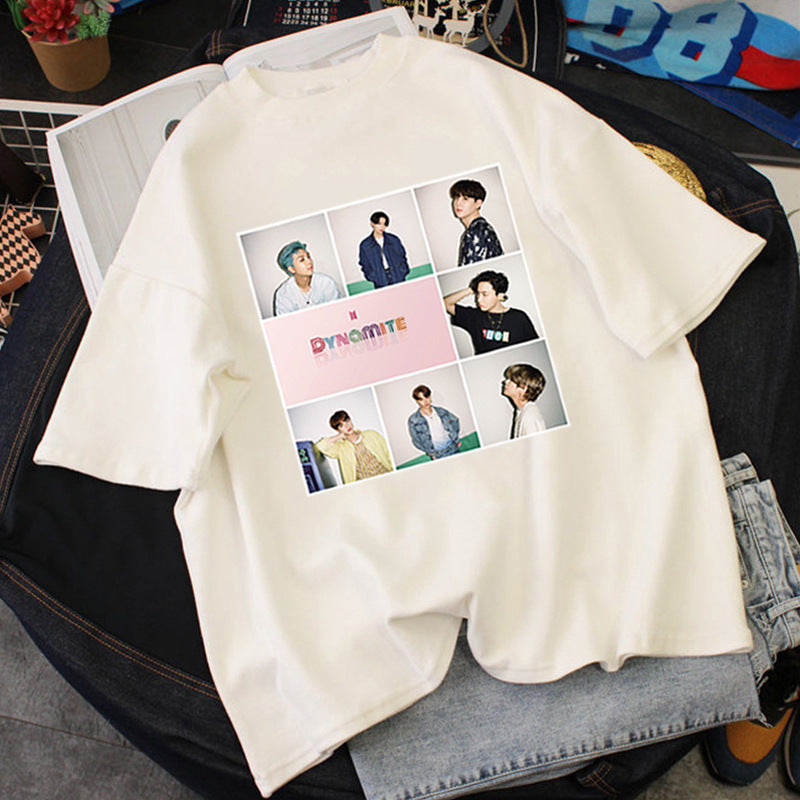 BTS Proof T Shirt Summer Loose Short Sleeves T-shirt