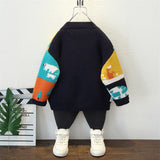 Toddler Boys Jackets Boys Autumn Clothing Sweater Cardigan Autumn