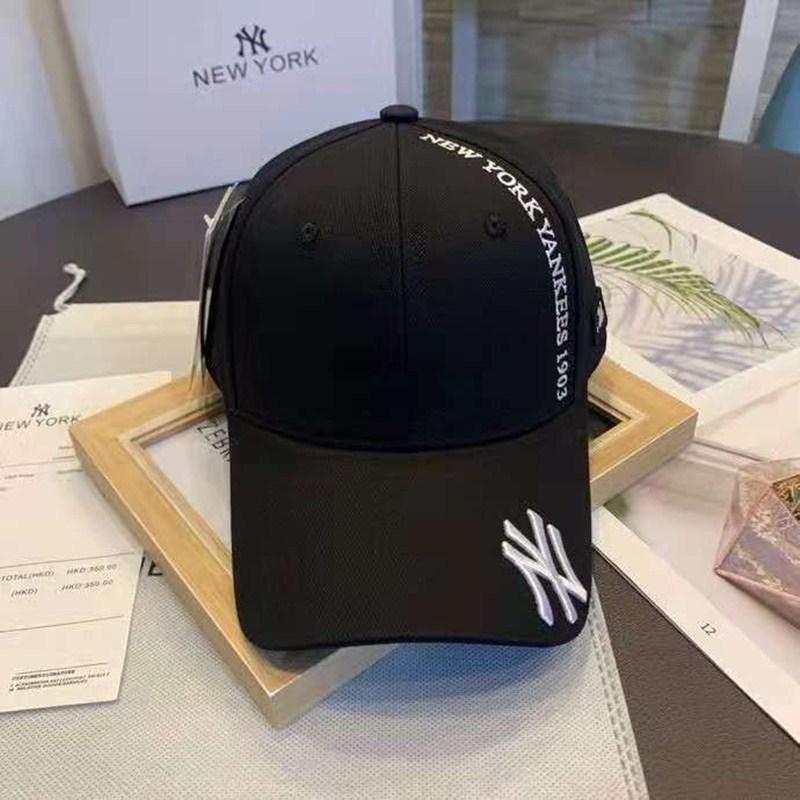 Yankee Baseball Cap Gold Embroidered Baseball Cap Men's and Women's Sun Hat