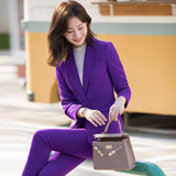 Interview Suit Women Slim Fit Suit Slimming Work Clothes