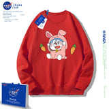 Nasa Children Hoodie Nasa Sweater Girls' Casual Loose Doraemon Pattern