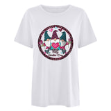 Valentine's Day T Shirt Casual T-shirt Short Sleeve Love Printed T-shirt