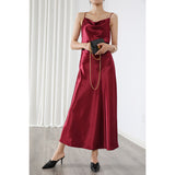 Kendall Jenner Wedding Guest Dress Slim Fit Waist A- line Skirt Swing Collar Oblique Cut Women's Holiday
