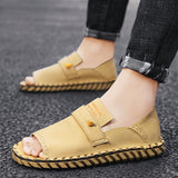 Women Open Toe Sandals Flats Summer Large Size Casual Sandals