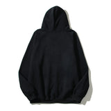 Kanye West Sunday Service Hoodie Niche Rap Blue Red Towel Embroidered Hoodie Fleece-Lined