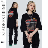 Y2g Shirts for Boys Spring and Summer Retro Short Sleeve Men's Neutral
