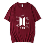 BTS Proof T Shirt Printed plus Size Men's and Women's Tops