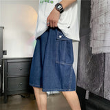 Men Denim Shorts Men's Summer Jeans