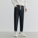 Men Jeans Straight Jeans Men's Trendy All-Match Casual