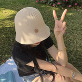 Women Bucket Hat Bucket Hat Sun Protection Sunshade Fisherman