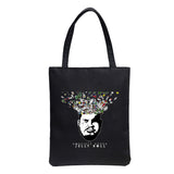 Jelly Roll Bag One-Shoulder Portable Canvas Bag Shopping Bag