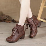 Highway Flat Sandals Spring Zipper Retro Hole Shoes Large Size Thick Heel Sandals for Women
