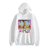 Squid Game Costume Anime Print Fashion Casual Hooded Sweatshirt