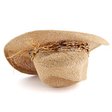 Beth Dutton Hat Cowboy Hat Straw Rope Straw Hat Summer Women's Sun Hat Outdoor