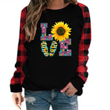 Valentine's Day T Shirt Heart Printing Pattern Valentine's Day T-shirt