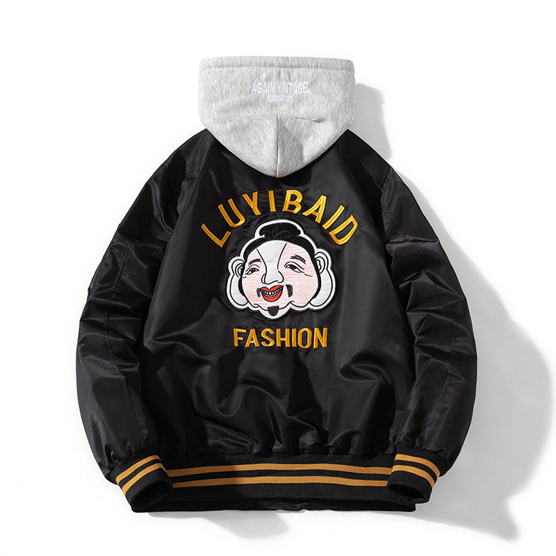 Varsity Jacket Thin Embroidery Baseball Uniform