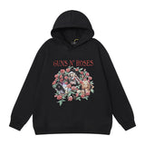 Kanye West Sunday Service Hoodie Guns N'Roses Brushed Hoody Couple