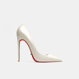 Red Bottom Heels Shallow Mouth Pointed High Heel Stiletto Heel Work Shoes for Catwalk