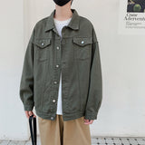 Men Denim Jackets Spring and Autumn Coat Men's Jacket Top