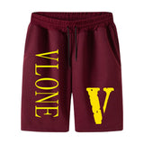 Vlone Shorts Men'S Summer Casual Sports Pants Loose Pants