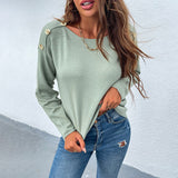 Women Pullover Knit Sweater Autumn and Winter Women's Pullover Sweater
