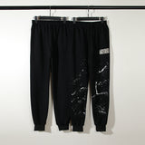 Askyurself Pant Casual Pants Terry Ankle-Tied Trousers Sweatpants