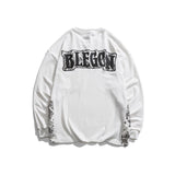 Crew Neck Sweatshirts for Men Men's Autumn Clothing Letter Printed round Neck Couple Sweater