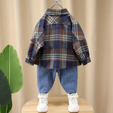 Toddler Boys Sweater Boy's Shirt Suit Shirt