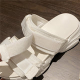 Women Platform Sandals Summer Leisure Sports Velcro Sandals
